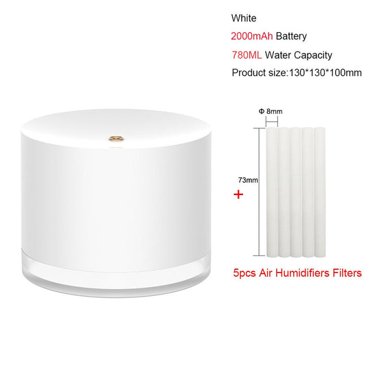 Portable Air Humidifier Night Lamp